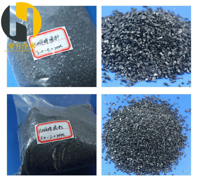 水處理酸洗無(wú)煙煤濾料